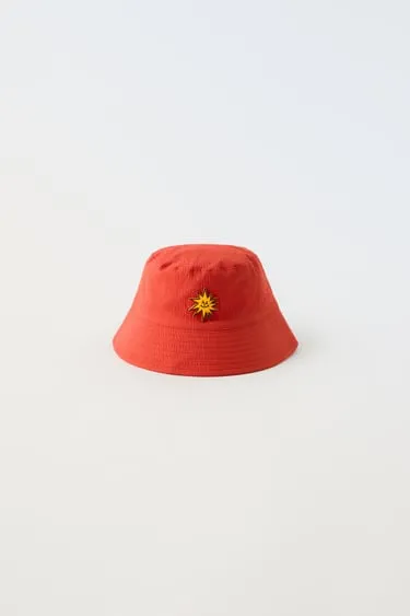 Текстурированная шляпа-ведро от солнца